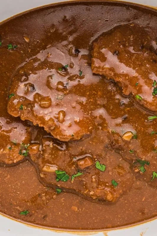 Slow Cooker Cubed Steak