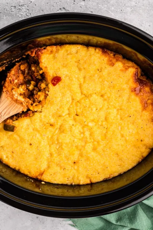 Slow Cooker Tamale Pie