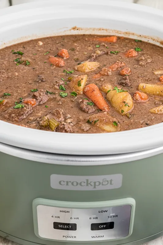 Slow Cooker Venison Stew