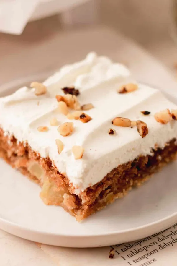 Sour Cream Apple Squares