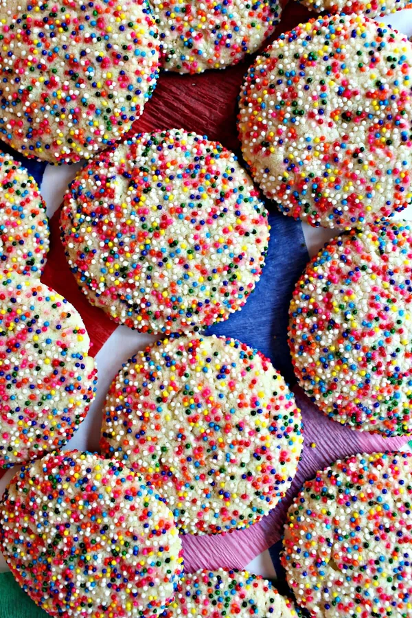 Sprinkle Sugar Cookies