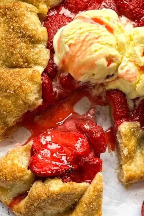Strawberry Galette Recipe 