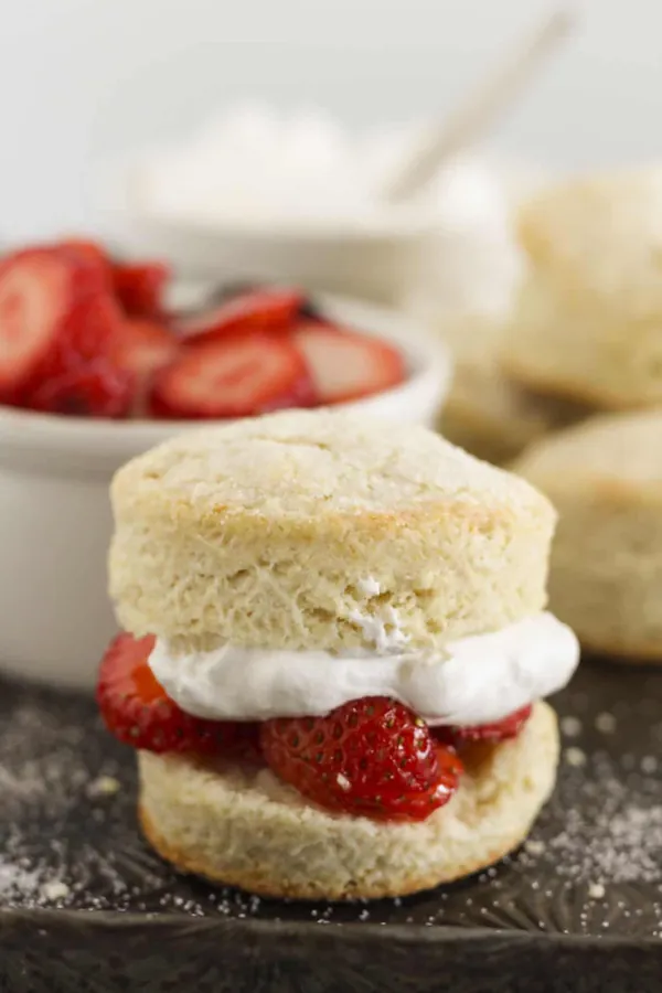 Strawberry Shortcake Sweet Biscuits