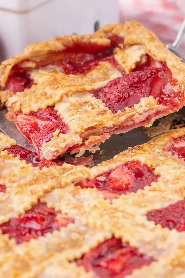 Strawberry Slab Pie