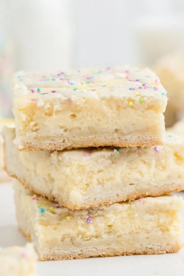 Sugar Cookie Cheesecake Bars