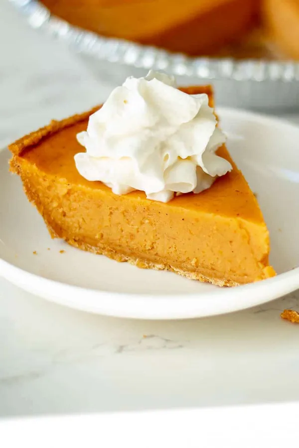 Sweet Potato Pie with Graham Cracker Crust