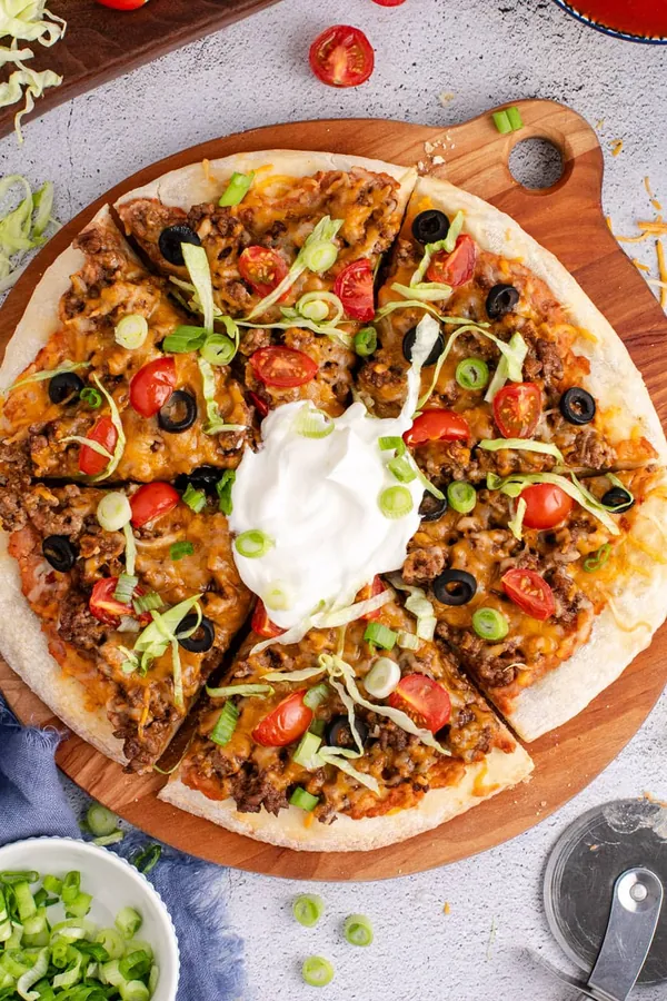 Taco Pizza