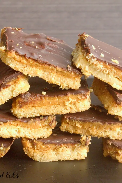 Tagalong Peanut Butter Cookie Bars