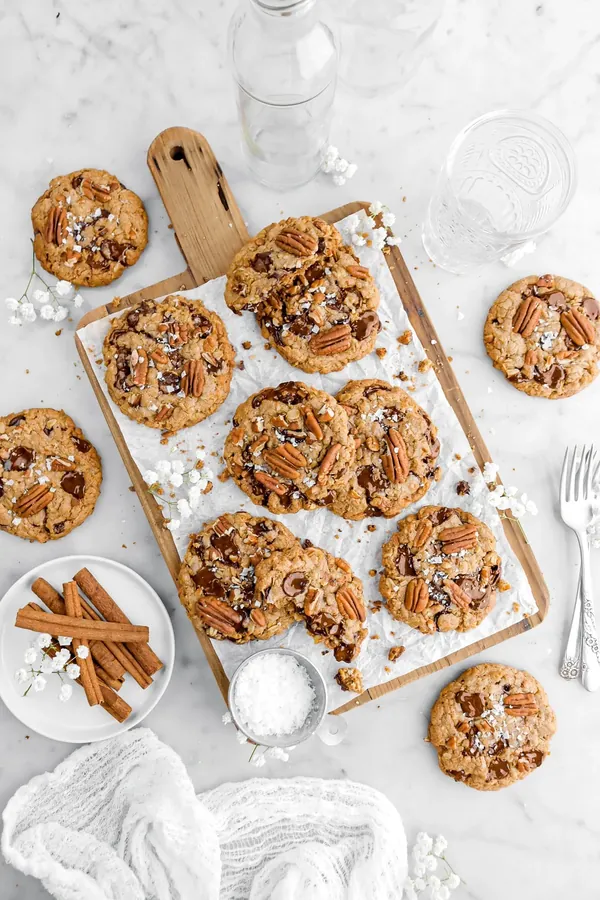 The Best Thick and Chewy Cowboy Cookies
