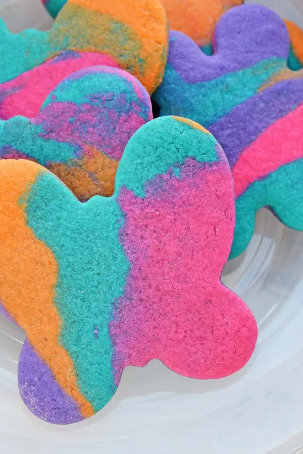 Tie Dye Cookies