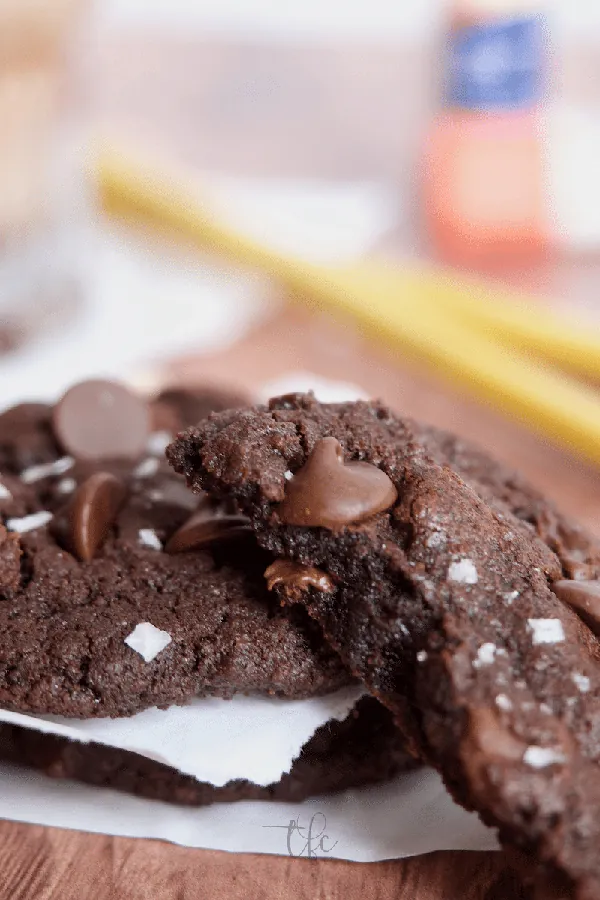 Triple Chocolate Cookies