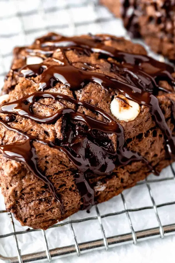Triple Chocolate Scones