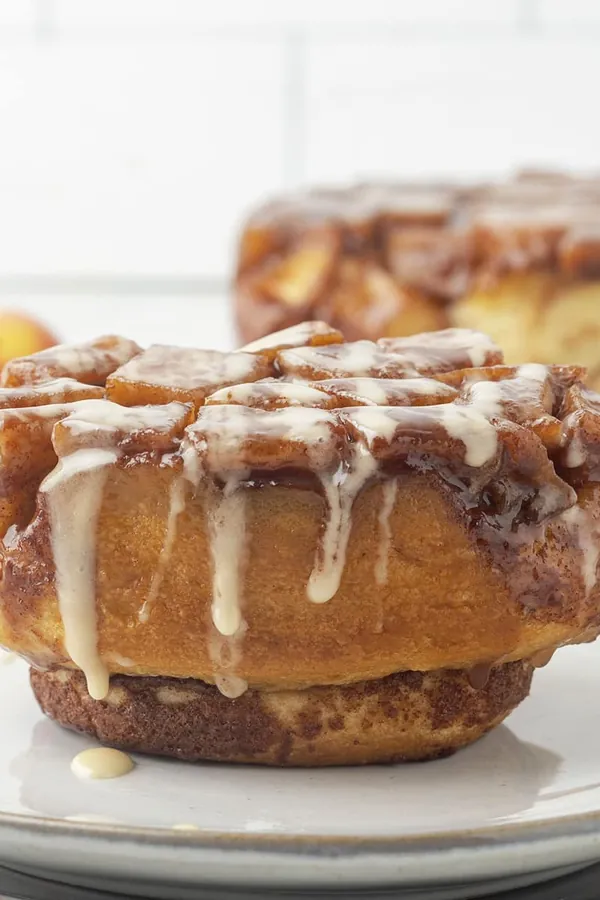 Upside Down Apple Pie Cinnamon Rolls