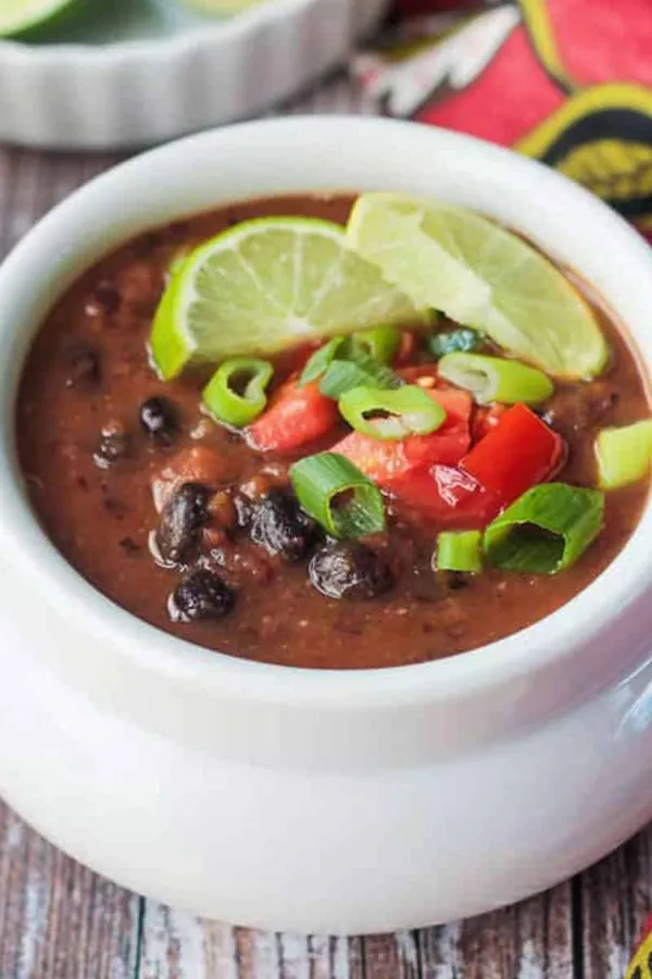 Vegan Black Bean Soup