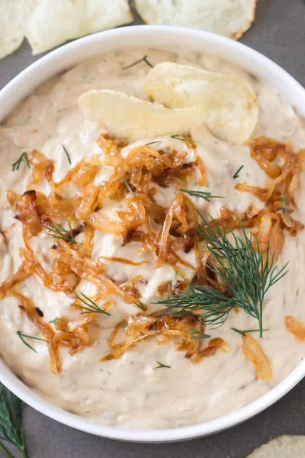 Vegan French Onion Dip