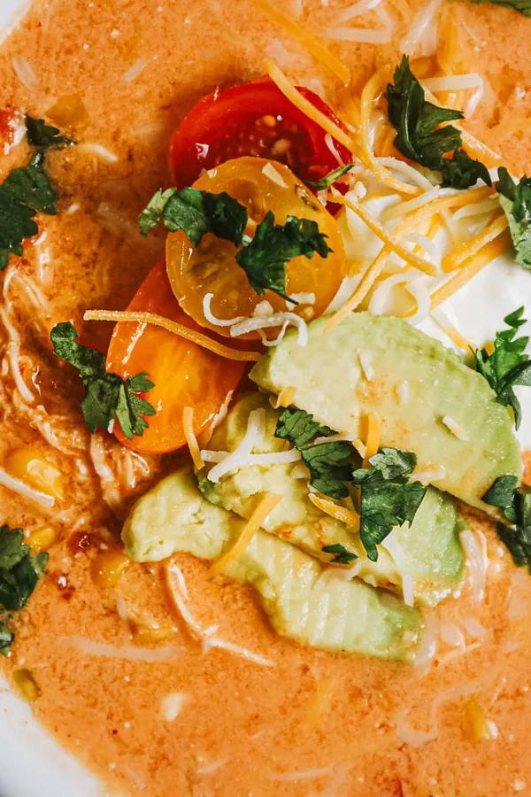 Zesty Mexican Chicken Soup