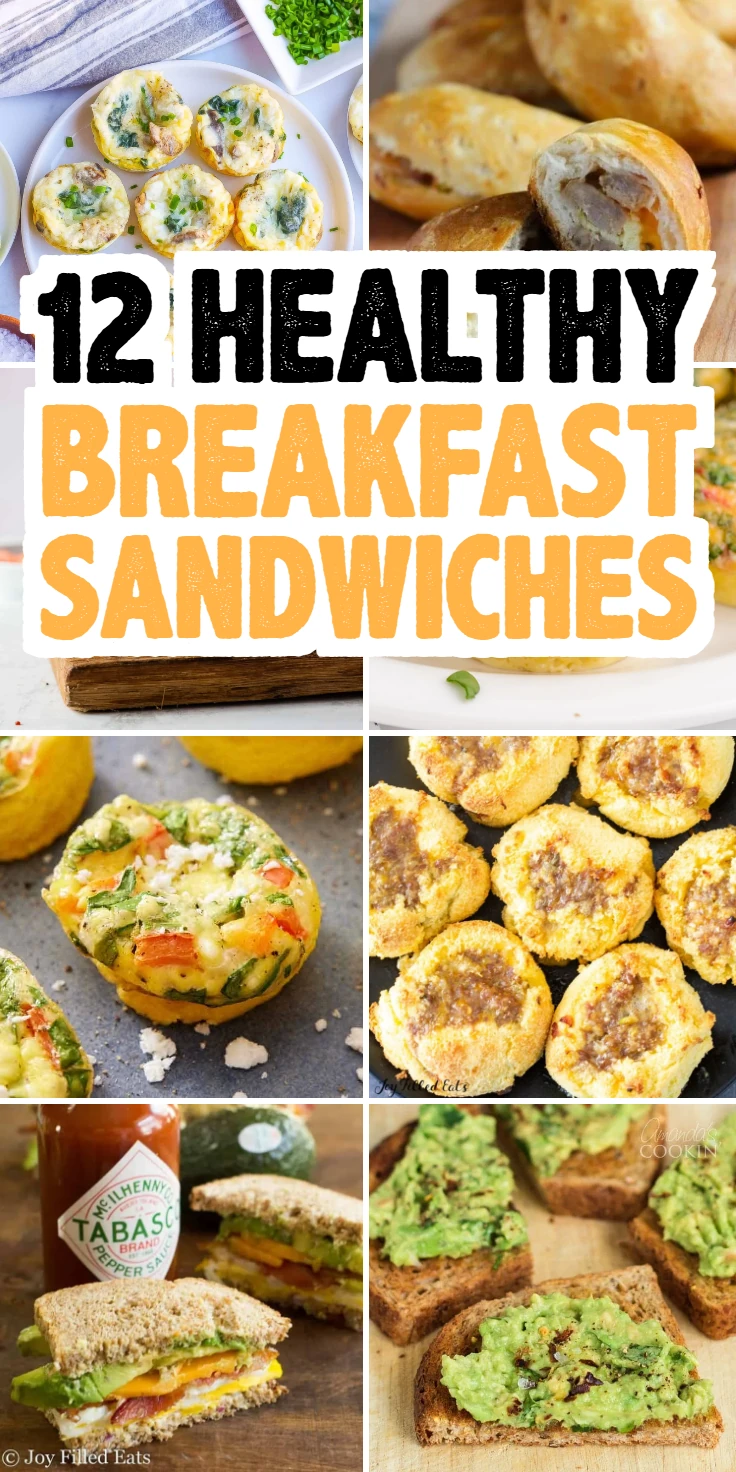 Healthy Breakfast Sandwiches