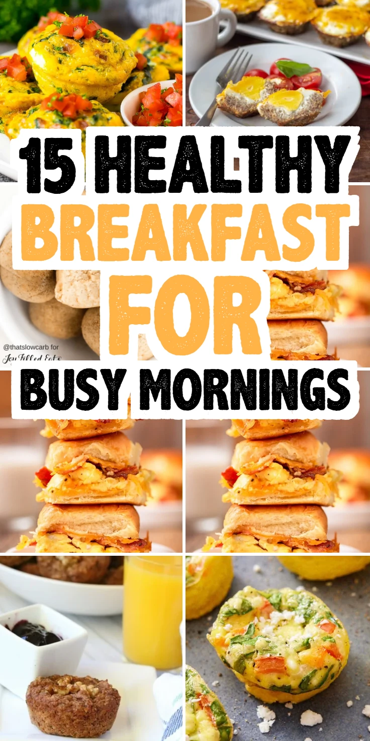 Healthy Breakfast for Busy Mornings