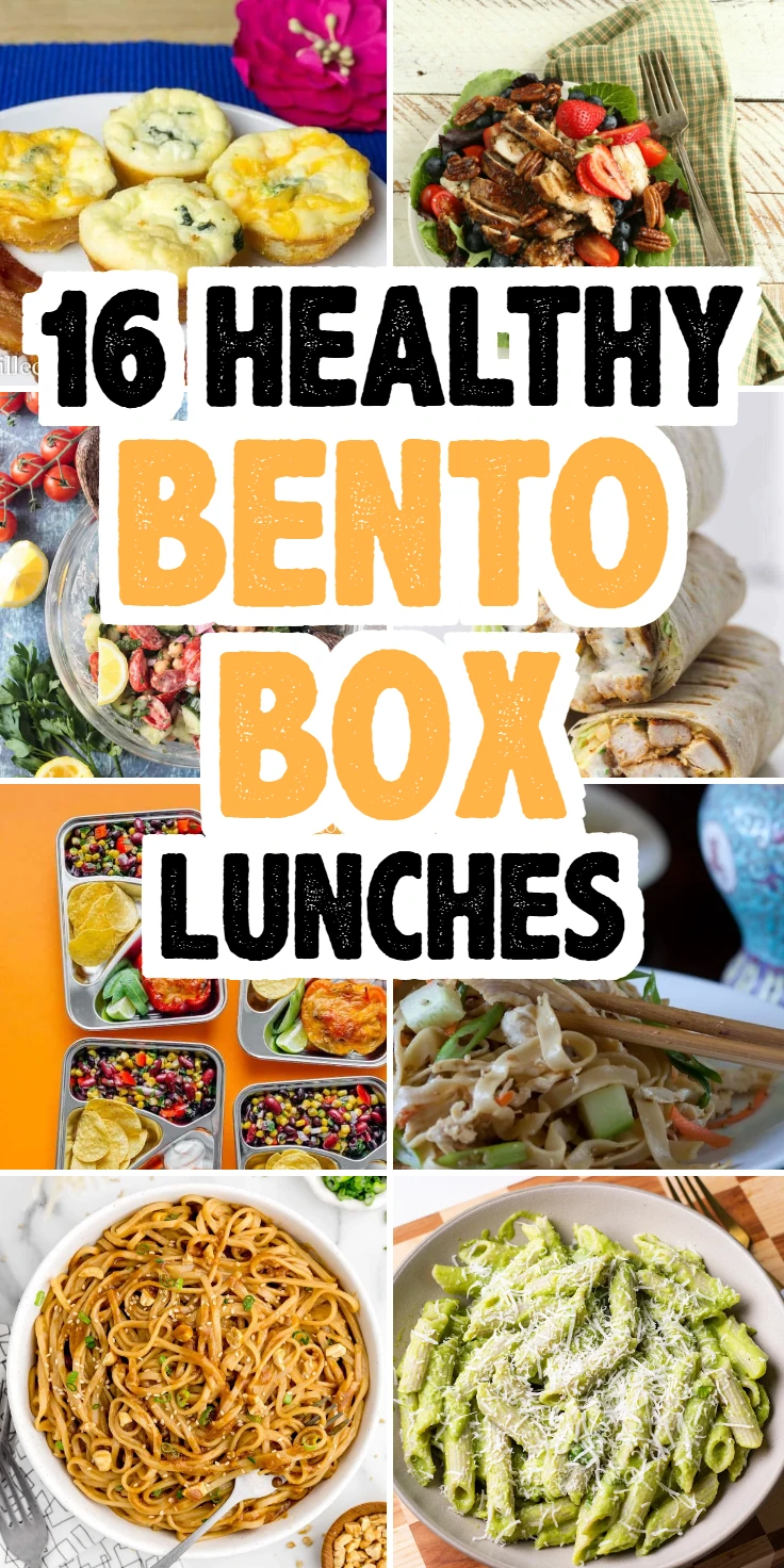Healthy Bento Box Lunches