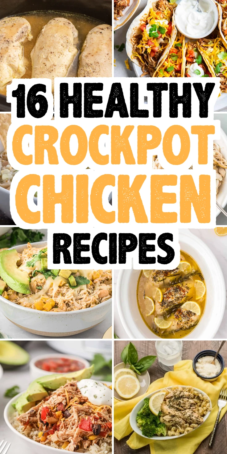Healthy Crockpot Chicken Recipes