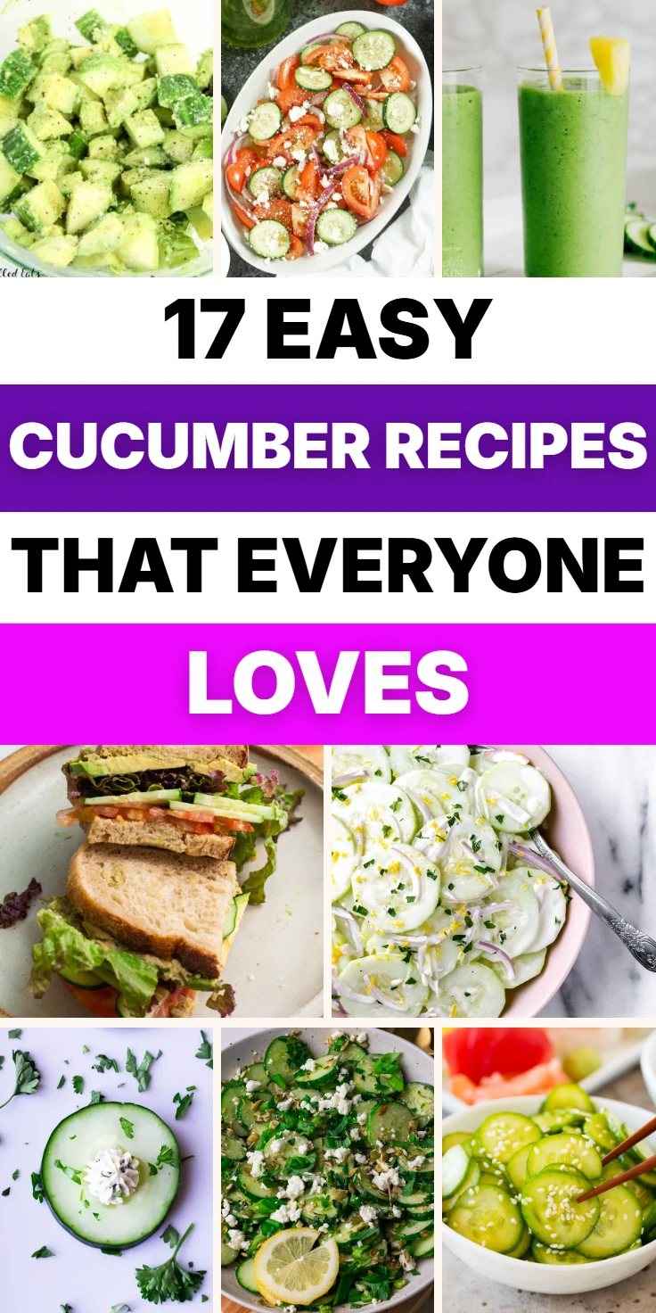 Healthy Cucumber Recipes