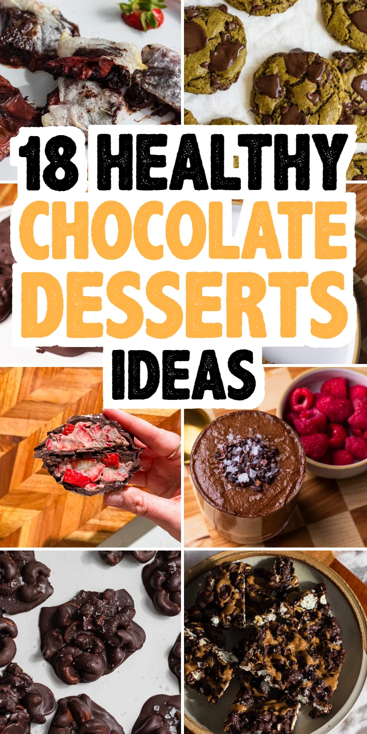 Healthy Chocolate Desserts Ideas