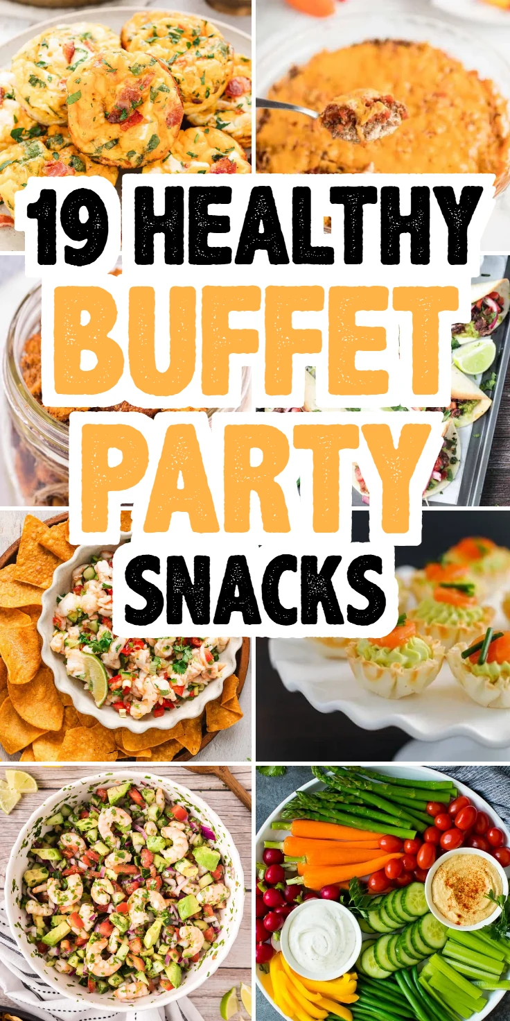 Healthy Buffet Party Snacks