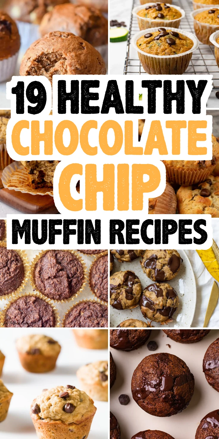 Healthy Chocolate Chip Muffin Recipes