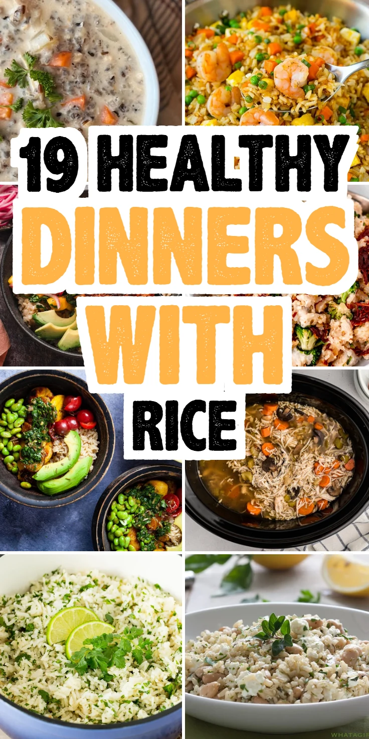 Healthy Dinners with Rice