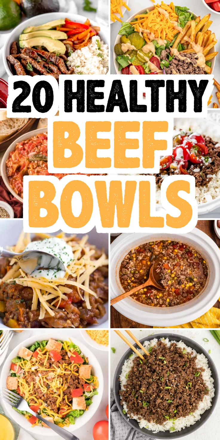 Healthy Beef Bowls