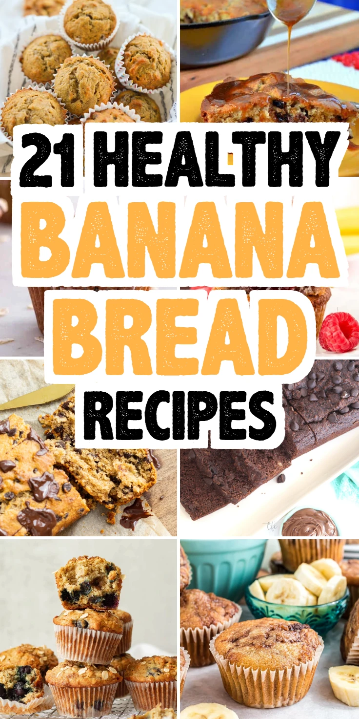 Healthy Banana Bread Recipes