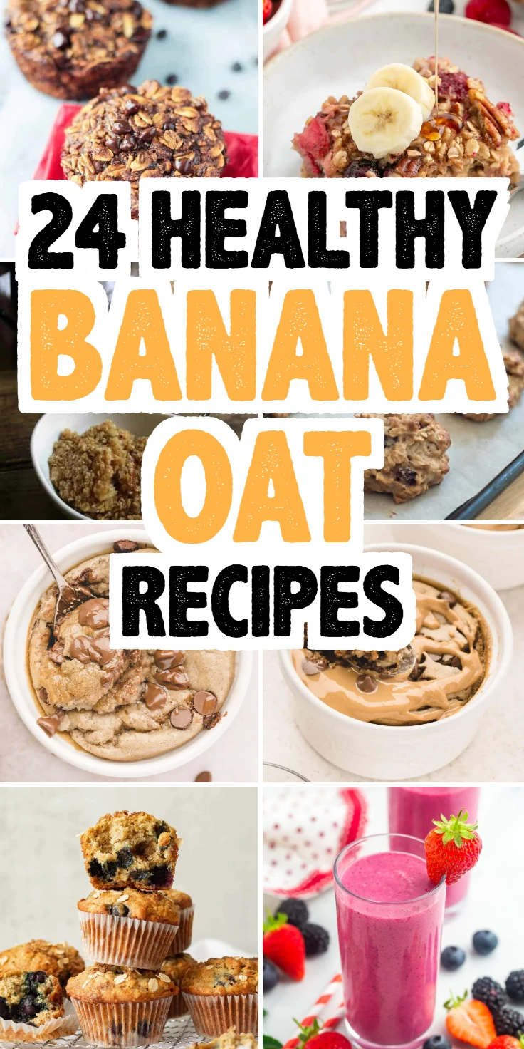 Healthy Banana Oat Recipes