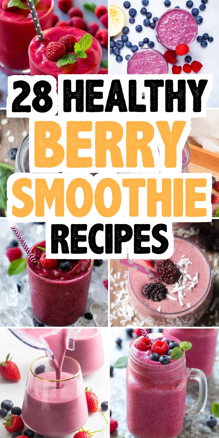 Healthy Berry Smoothie Recipes