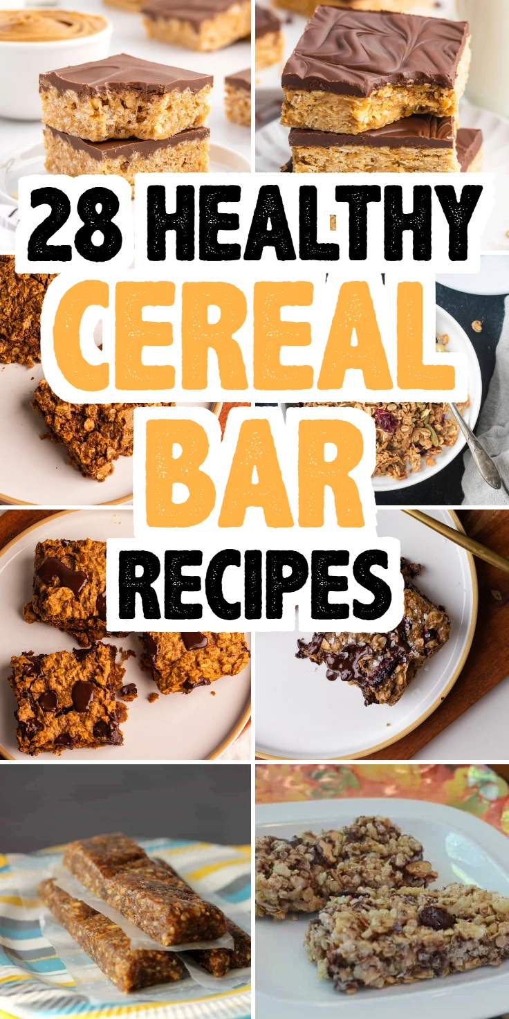 Healthy Cereal Bar Recipes