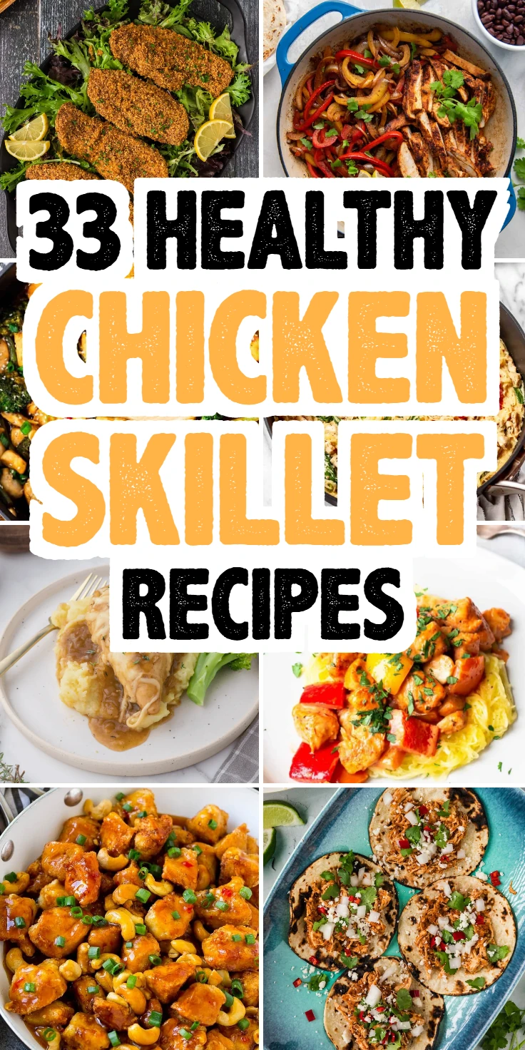 Healthy Chicken Skillet Recipes