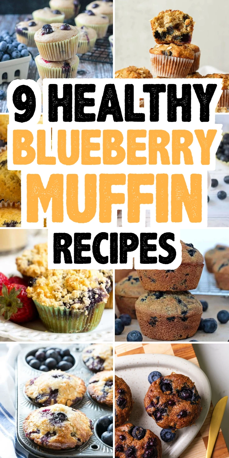 Healthy Blueberry Muffin Recipes