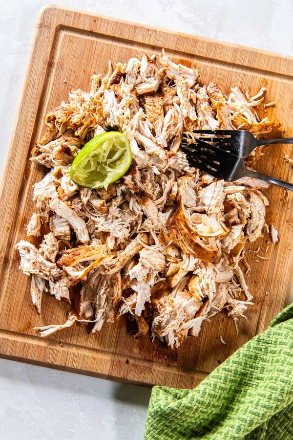 Air Fryer Mexican Shredded Chicken