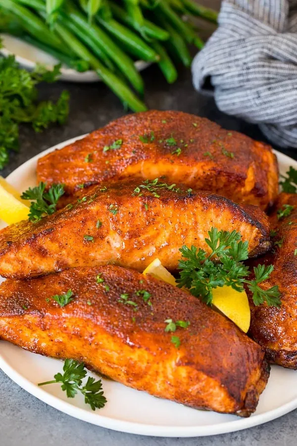 Air Fryer Salmon
