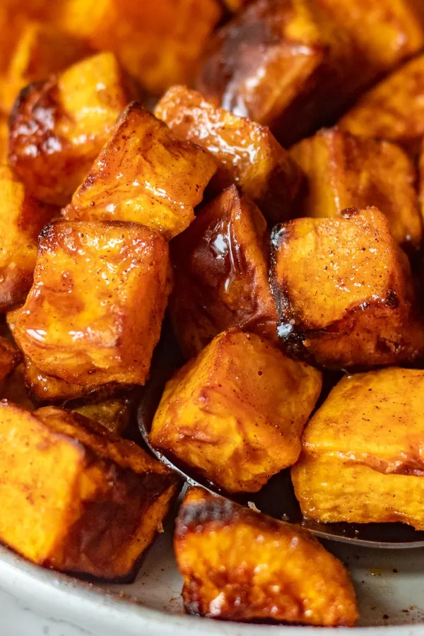 Air Fryer Sweet Potato Chunks - How to Air Fry Sweet Potato Cubes