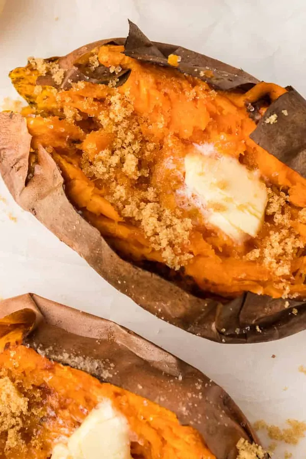 Air Fryer Sweet Potatoes (Baked Whole)