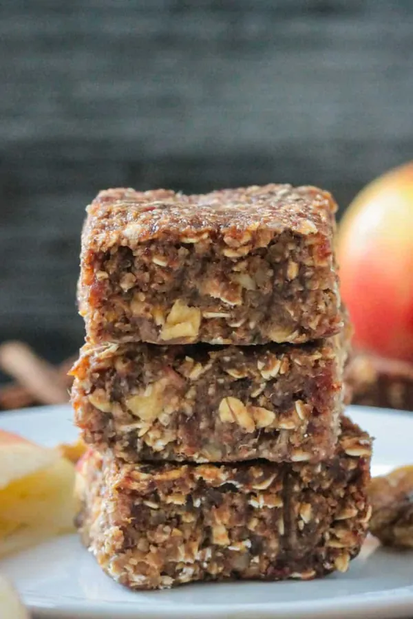 Apple Oat Date Bars