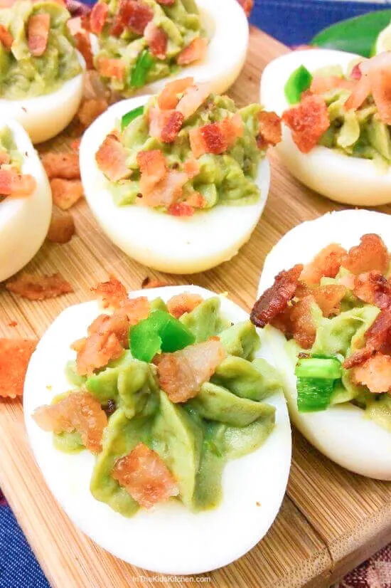 Avocado Devilled Eggs