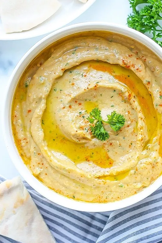 Baba Ganoush (Roasted Eggplant Dip)