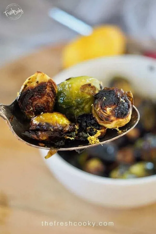 Balsamic Glaze Brussel Sprouts