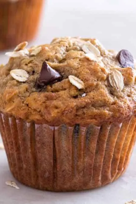 Banana Oatmeal Muffins