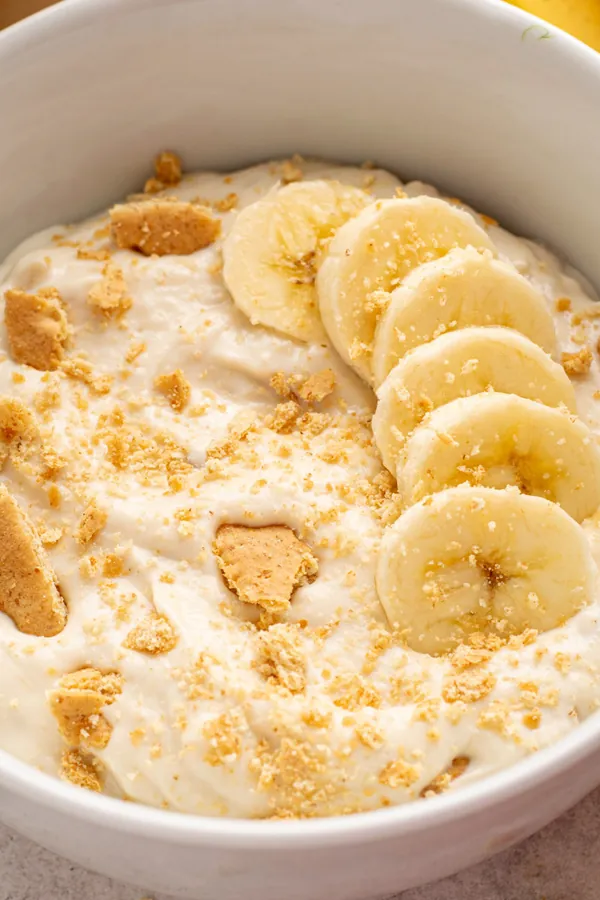 Banana Pudding Greek Yogurt Bowl