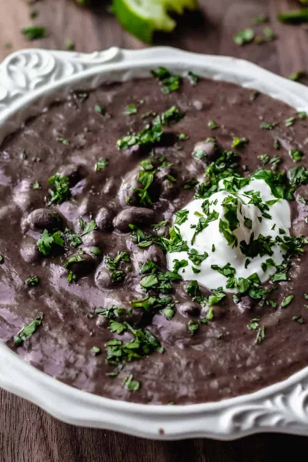 Black Bean and Lime Soup