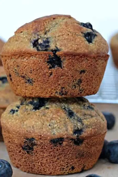 Blueberry Lemon Cornmeal Muffins