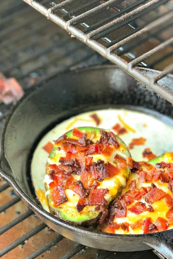 Breakfast Scramble Stuffed Avocados