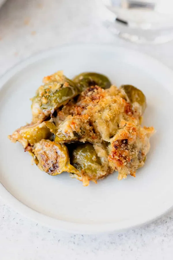 Brussels Sprouts Gratin